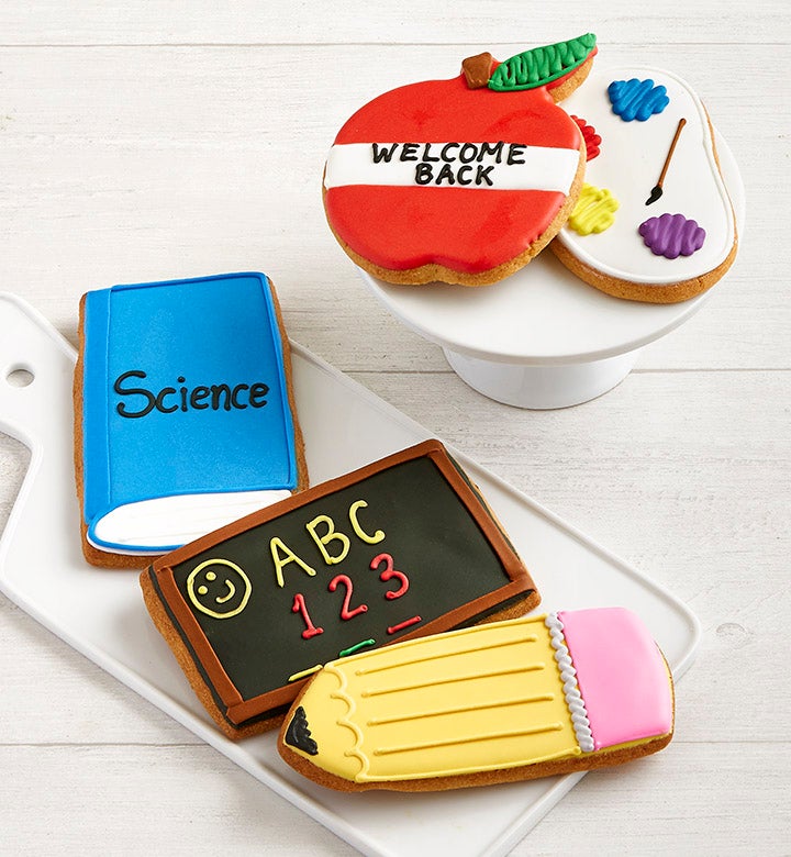 Back to School Artisan Iced Cookies