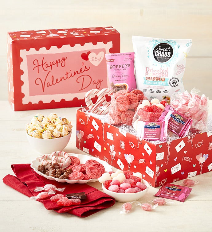 Happy Valentine's Chocolate & Sweets Box