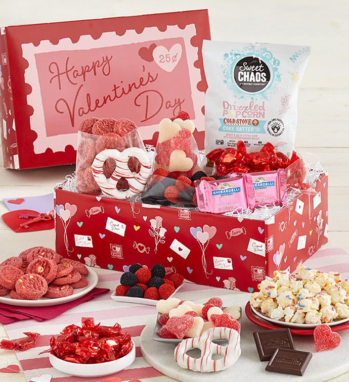 Happy Valentine's Chocolate & Sweets Box