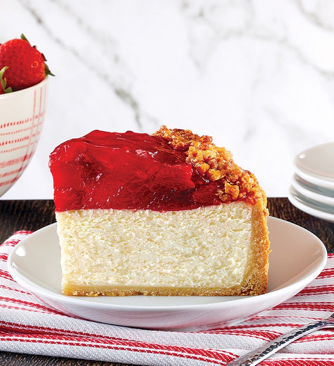 Junior's Strawberry Cheesecake