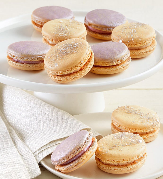 Diamonds & Rose Macarons Asst