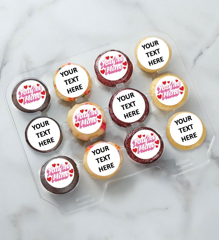 SPOTS NYC Valentine Mini Cupcake  You're Mine