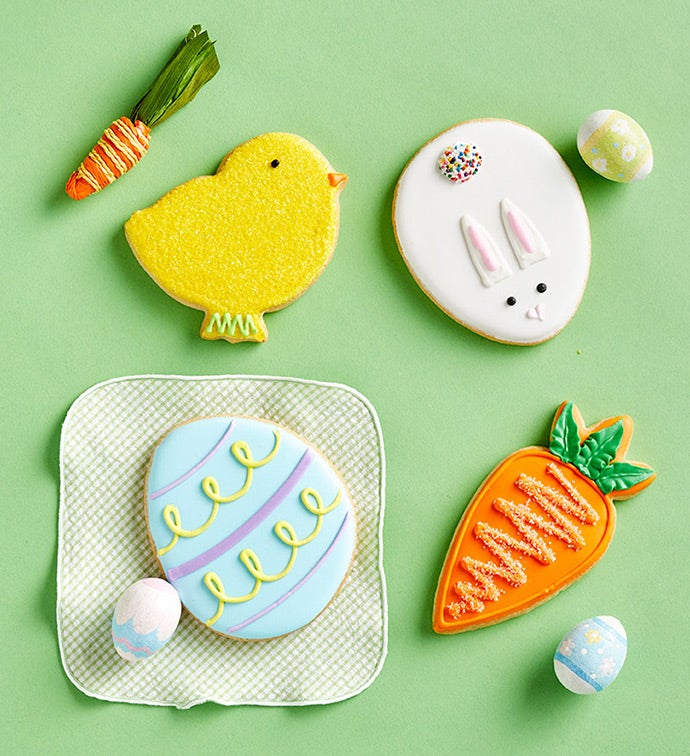 Easter Artisan Iced Cookies