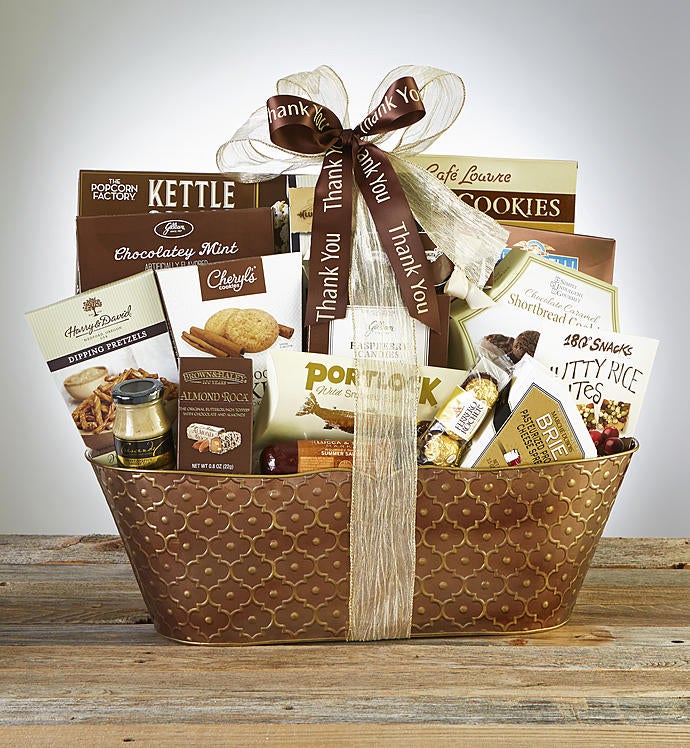 Taste of Tradition Thank You Gourmet Gift Basket