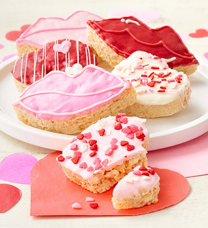 Happy Valentines Day Jumbo Crispy Rice Treats