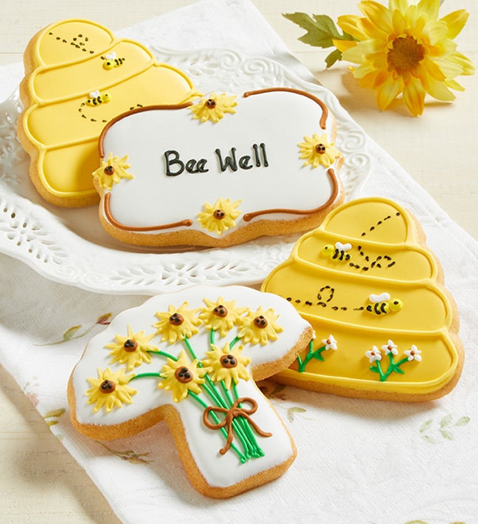 Bee Well Soon! Artisan Iced Cookies