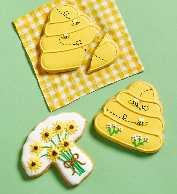 Bee Well Soon! Artisan Iced Cookies
