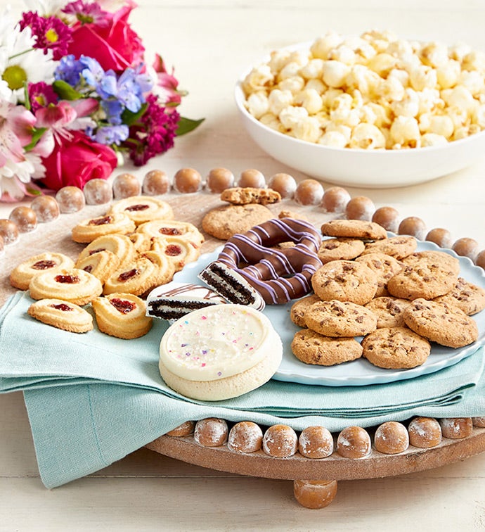 Full Bloom Sweet Treats Basket