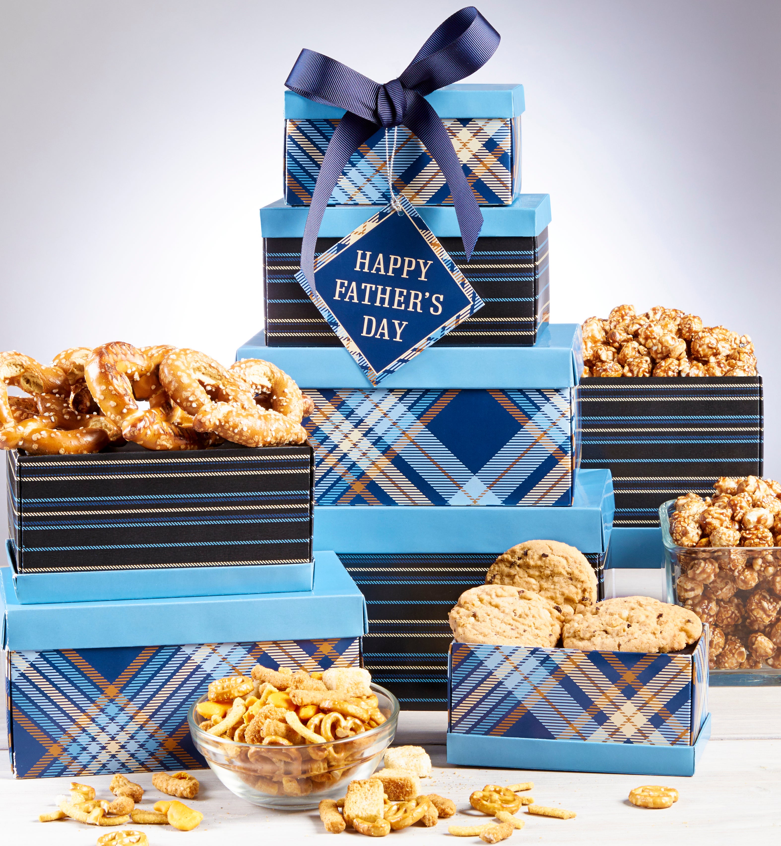 Happy Father's Day Treats Tower