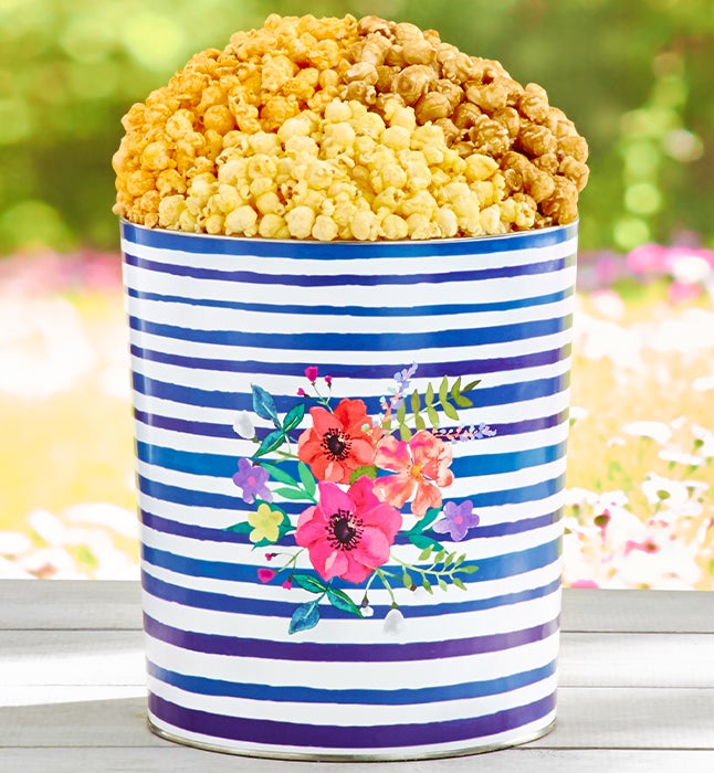 The Popcorn Factory® Colors of Spring 3 Flavor Tin