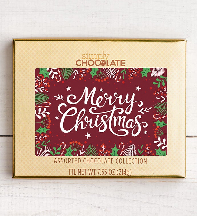 Merry Christmas 18pc Chocolate Box
