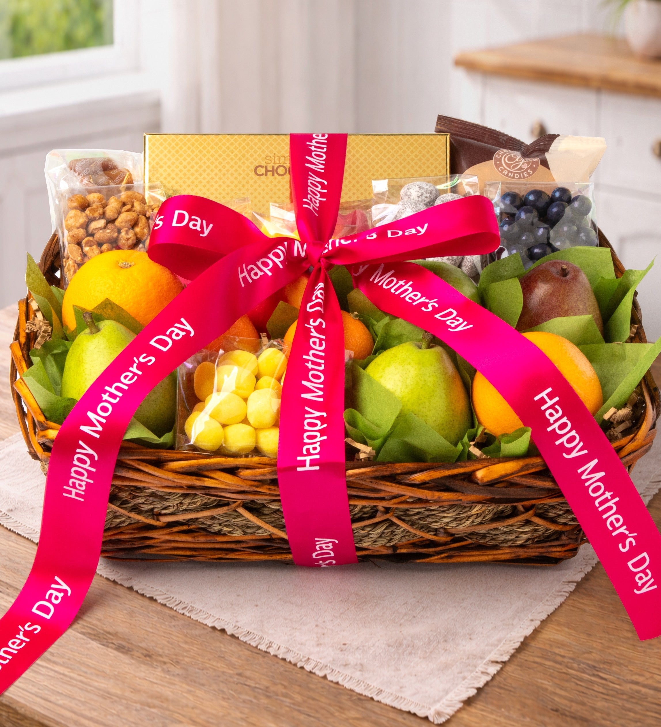 Mother’s Day Fruit and Chocolate Truffle Basket