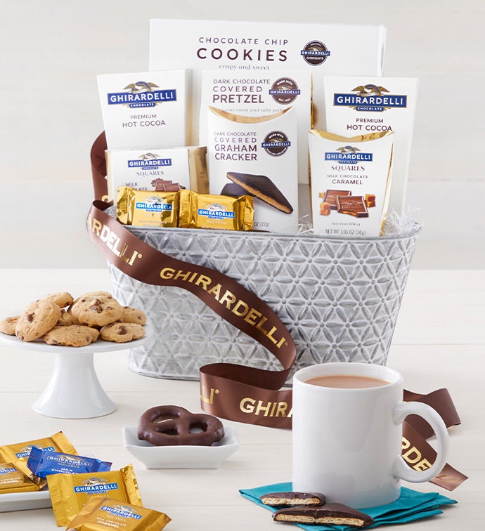 Classic Ghirardelli Gift Basket