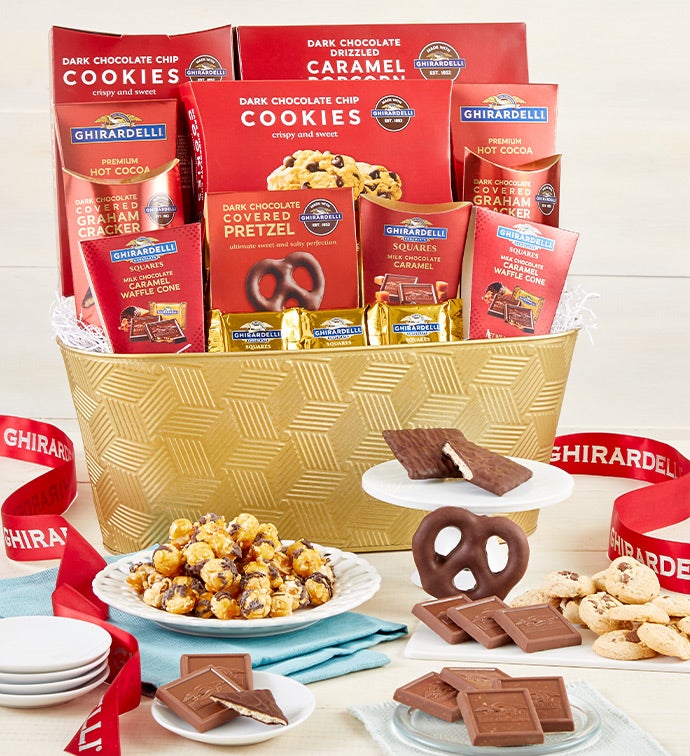 Classic Ghirardelli Gift Basket