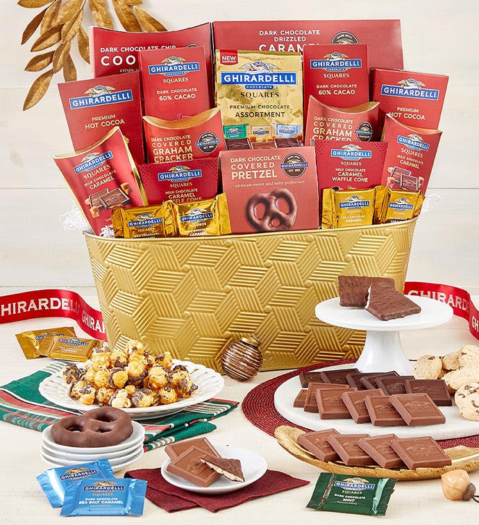 Classic Ghirardelli Gift Basket