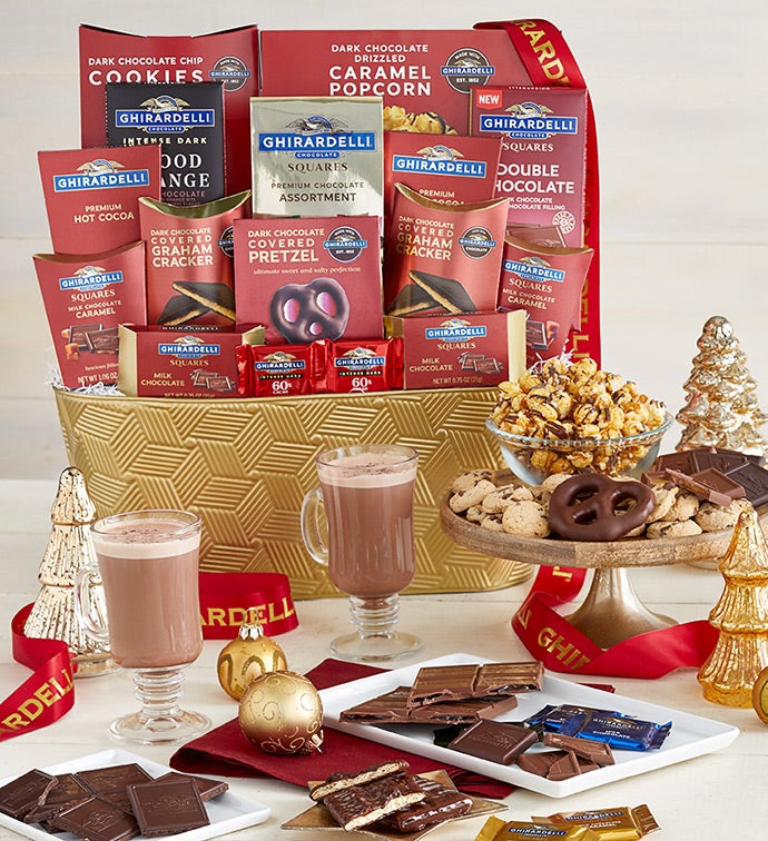 Classic Ghirardelli Gift Basket