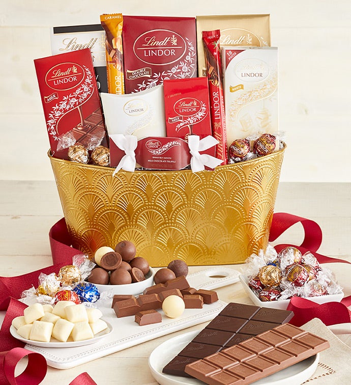 Lindt Luxury Chocolate Basket