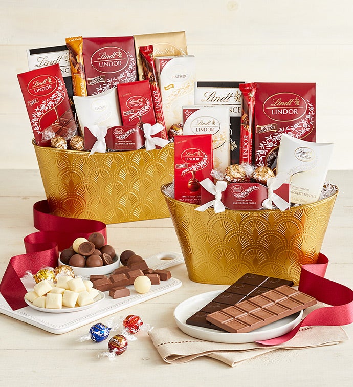 Lindt Luxury Chocolate Basket