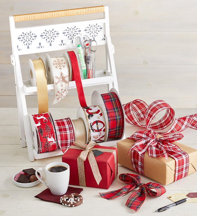 Holiday Entertainer Two-Tier Server Tray