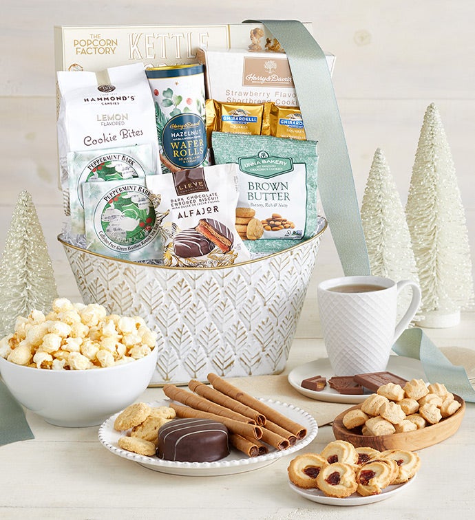 Winter Wonderland Tidings Gift Basket