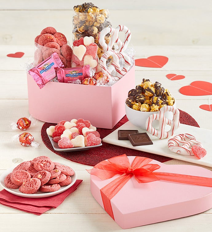Simply Chocolate® Decadent Valentine Gift Basket