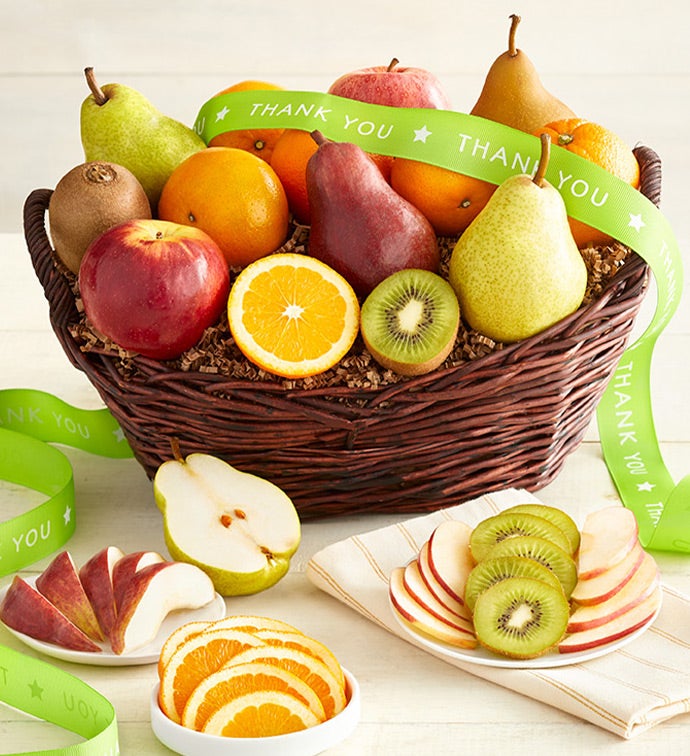 Thank You Orchard Fruit Gift Basket