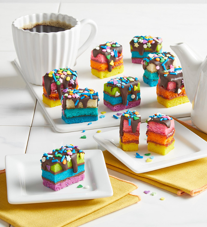 Zola Bakes Rainbow Sprinkle Cookies