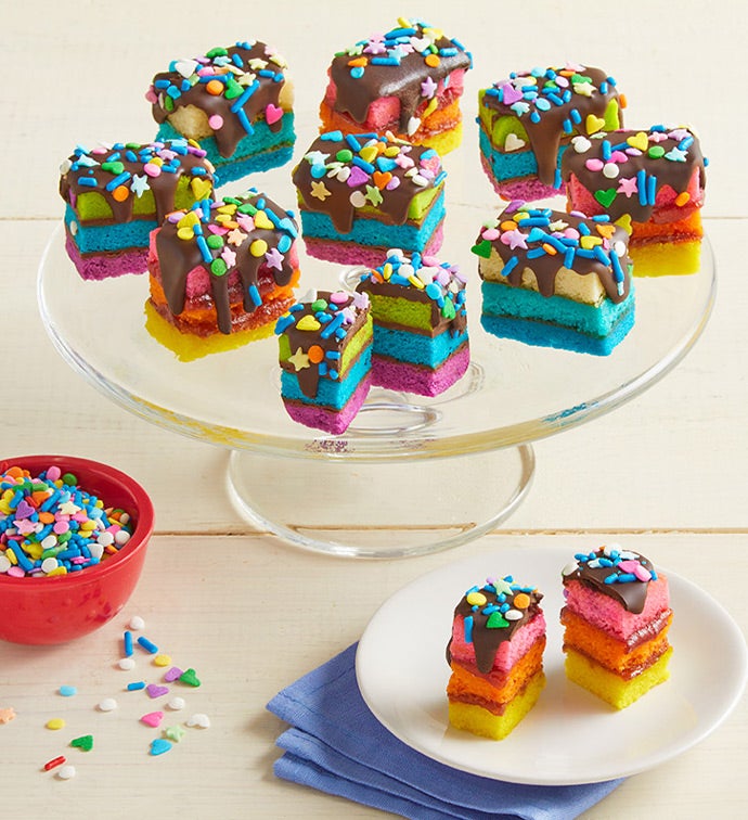 Zola Bakes Rainbow Sprinkle Cookies