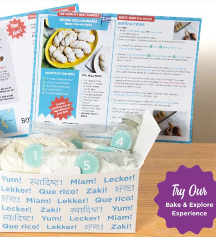 Koulourakia Greek Cookie Activity Kit