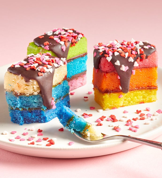 Zola Bakes Valentine Sprinkle Cookies