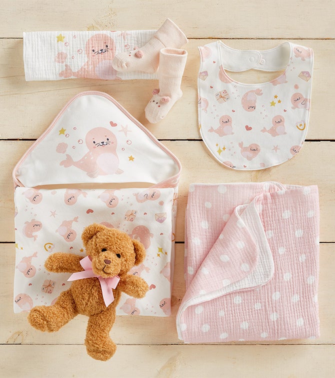 Baby Girl Deluxe Essentials Tote