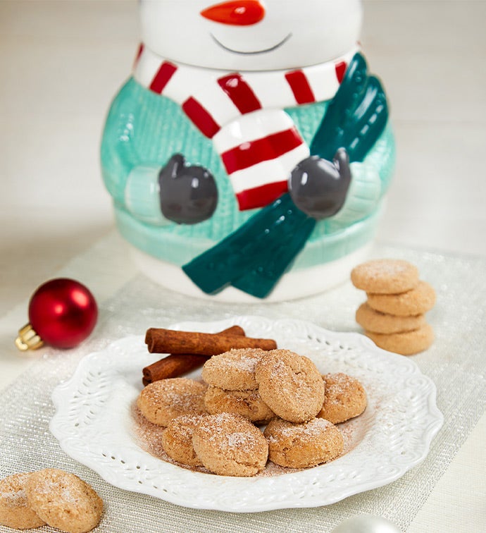 Ceramic Cookie Jar - Snowman