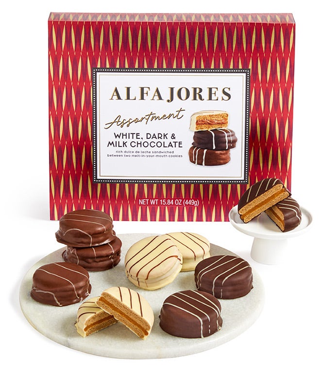 Chocolate Covered Alfajore Cookies