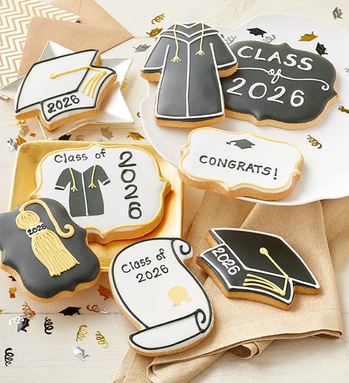 2026 Graduation Artisan Iced Cookies