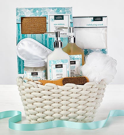 House Warming Gift Basket Bathroom Themed