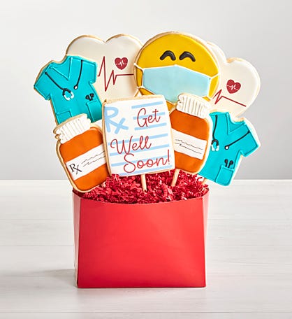 Feel Better Soon Gift Set- get well soon gifts for women - get well soon  gift basket, One Basket - Kroger