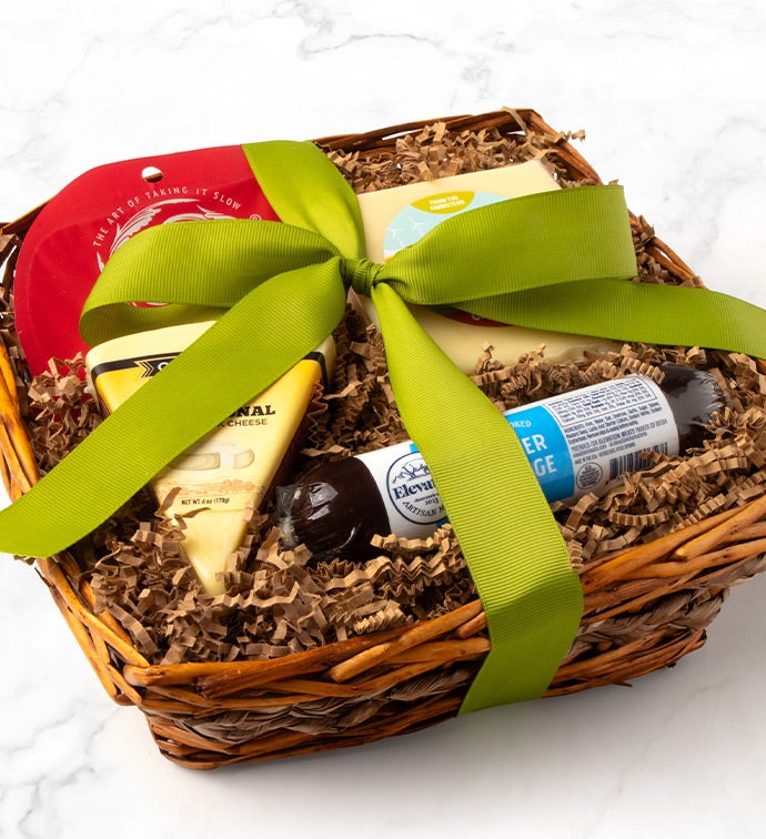 California Crafted Meat & Cheese Gift Basket