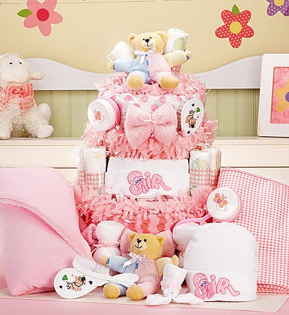 My First Teddy Bear New Baby Gift Basket - Pink - baby bath set - baby girl  gifts, One Basket - Kroger