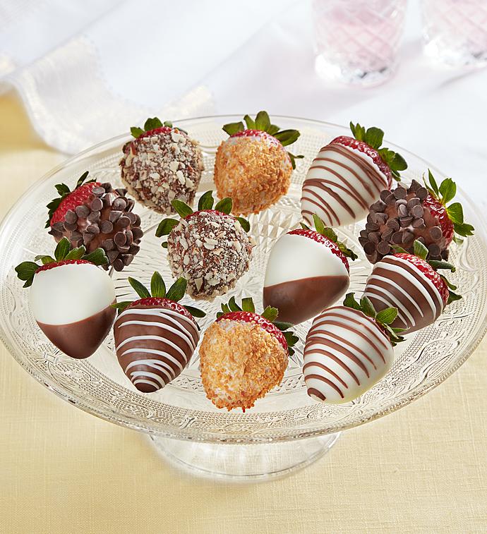 Decadent Deluxe Dipped Strawberries