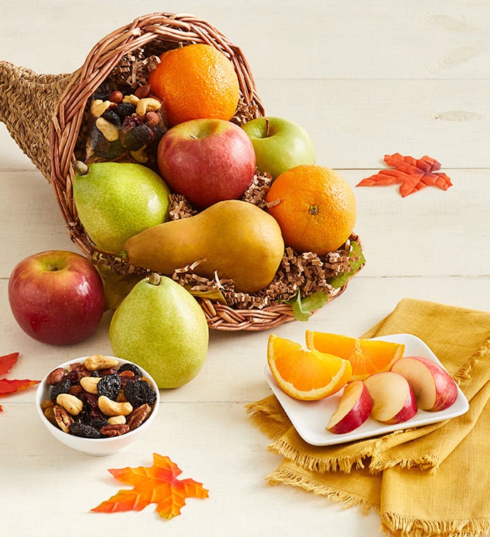 Cornucopia of Fruit Gift Basket