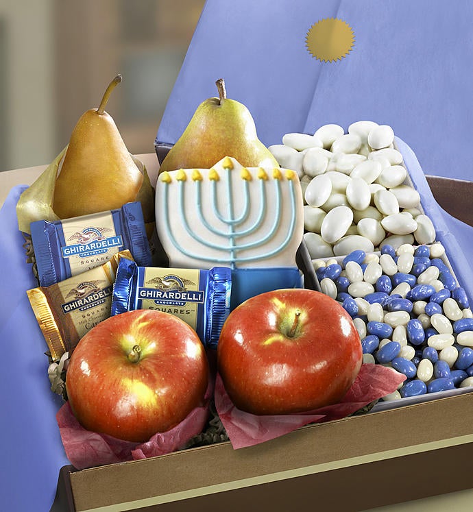 Hanukkah Fruit and Sweets Box