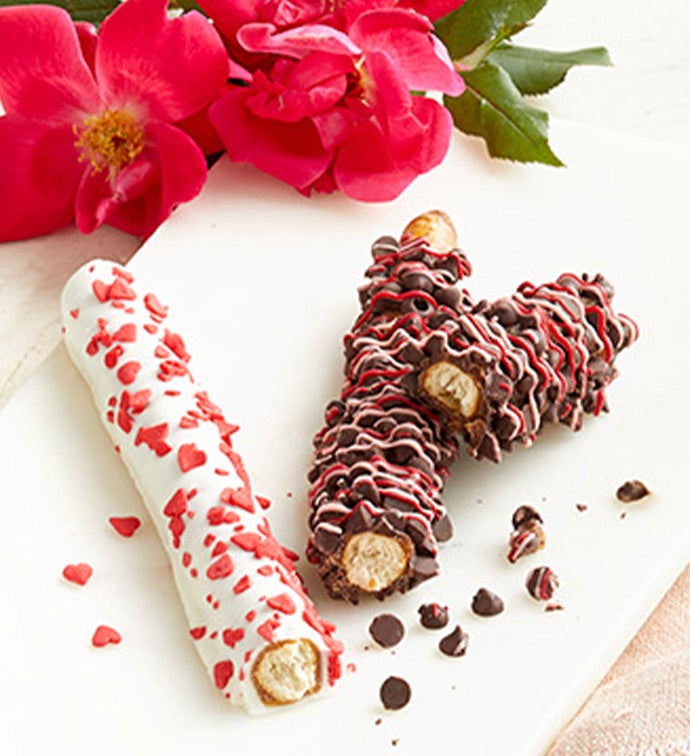 Valentine's Day Gourmet Pretzel Rods