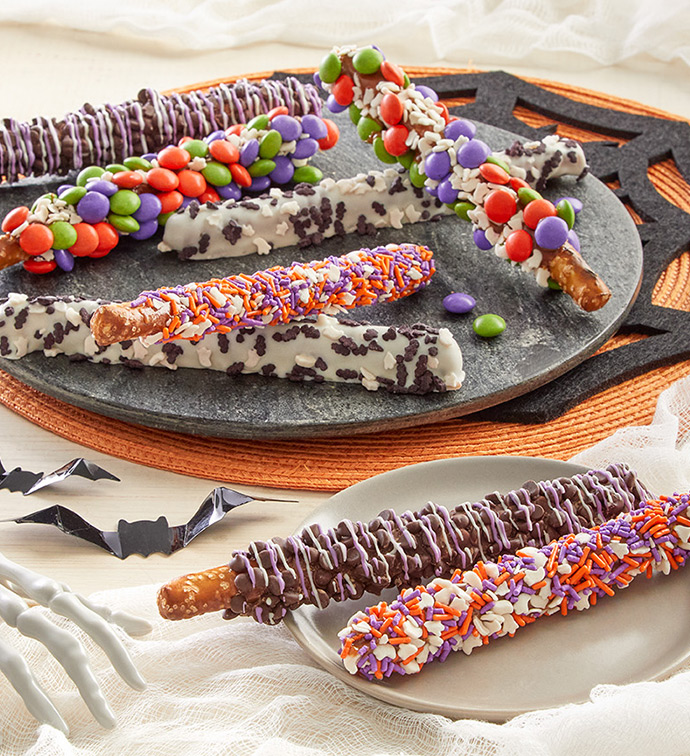 Halloween Gourmet Pretzel Rods