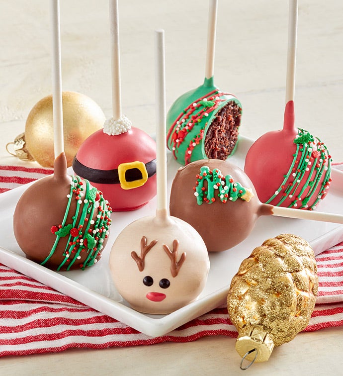 Holiday Truffle Cake Pops